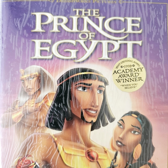 DreamWorks The Prince of Egypt movie VHS tape animated NWT - Picture 2 of 6